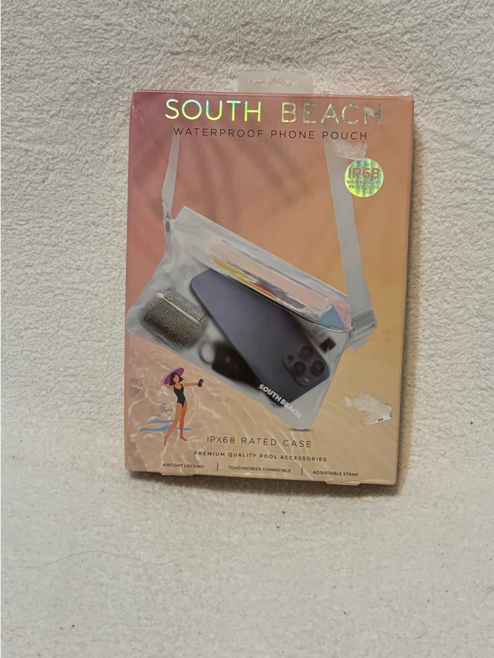 South Beach Waterproof Phone Pouch - Clear